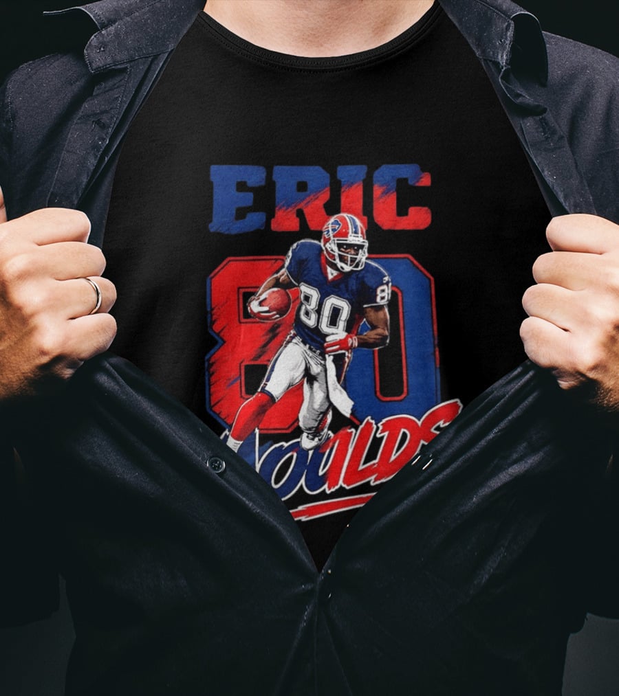 Eric Moulds 80 Buffalo Bills Football Legend T-Shirt