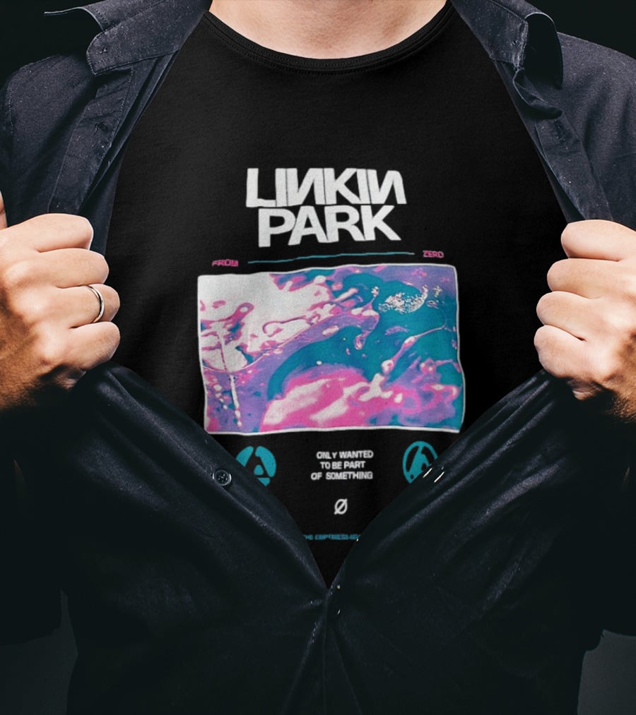 Linkin Park From 2000 Only Wanted To Be Part Of Something T-Shirt