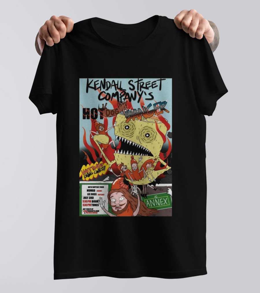 Kendall Street Company Hot Dog Banger The Annex Norfolk VA July 3 2026 Eating Contest T-Shirt