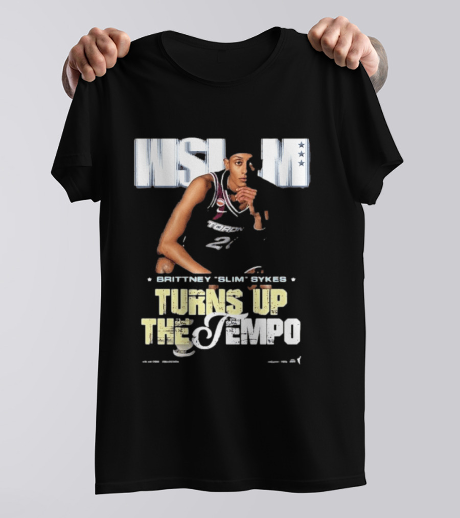 Slam 262 Brittney Slim Sykes Turns Up The Tempo T-Shirt