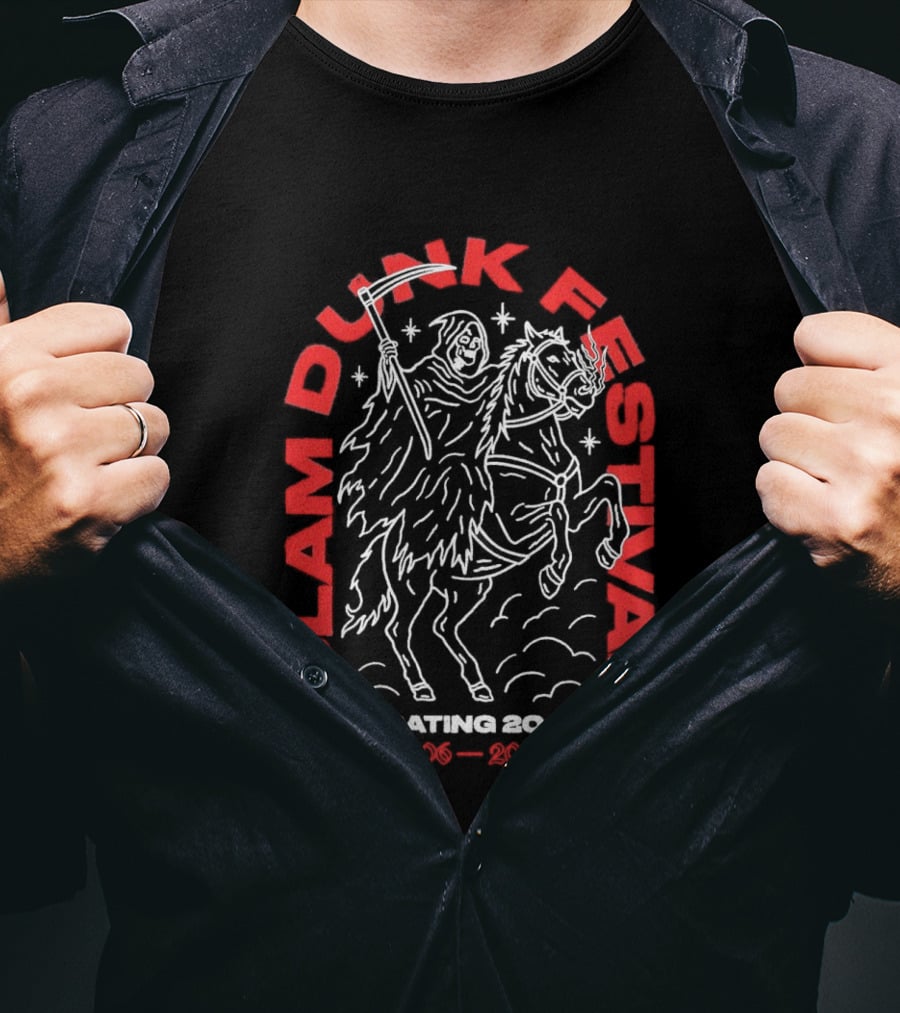 Slam Dunk Festival Celebrating 20 Years 2005 2025 Year Of The Horse T-Shirt