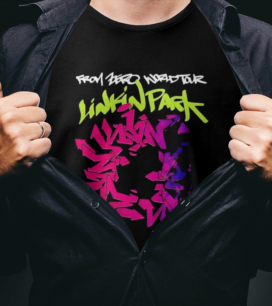 Linkin Park From Zero World Tour 2026 Graffiti T-Shirt