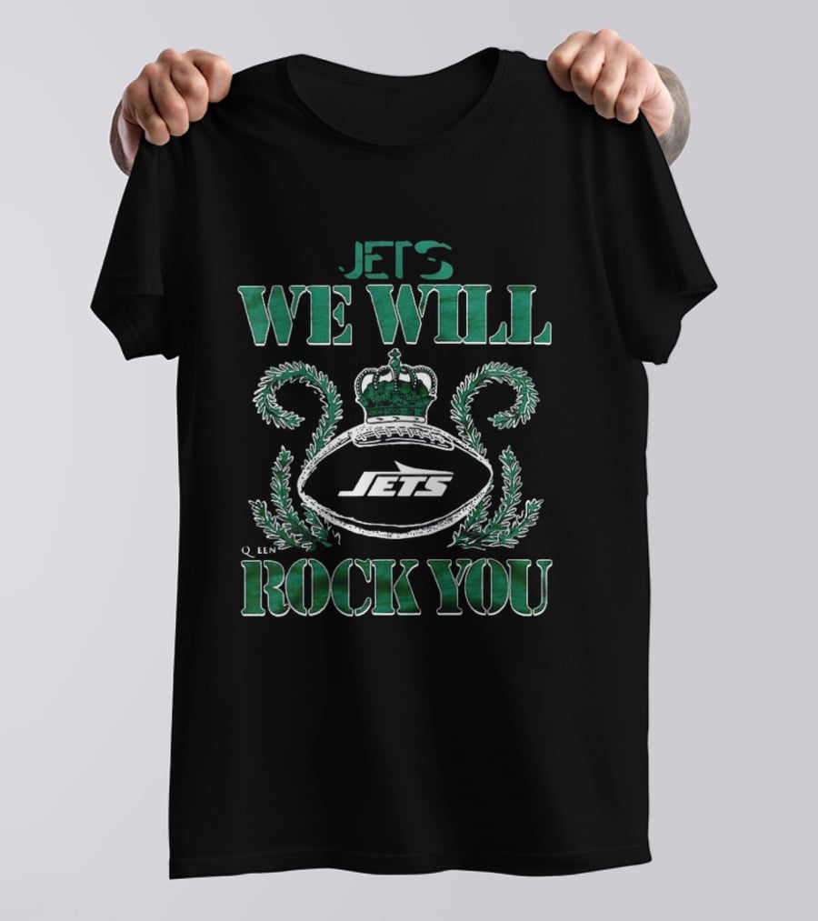 New York Jets We Will Rock You 2026 T-Shirt
