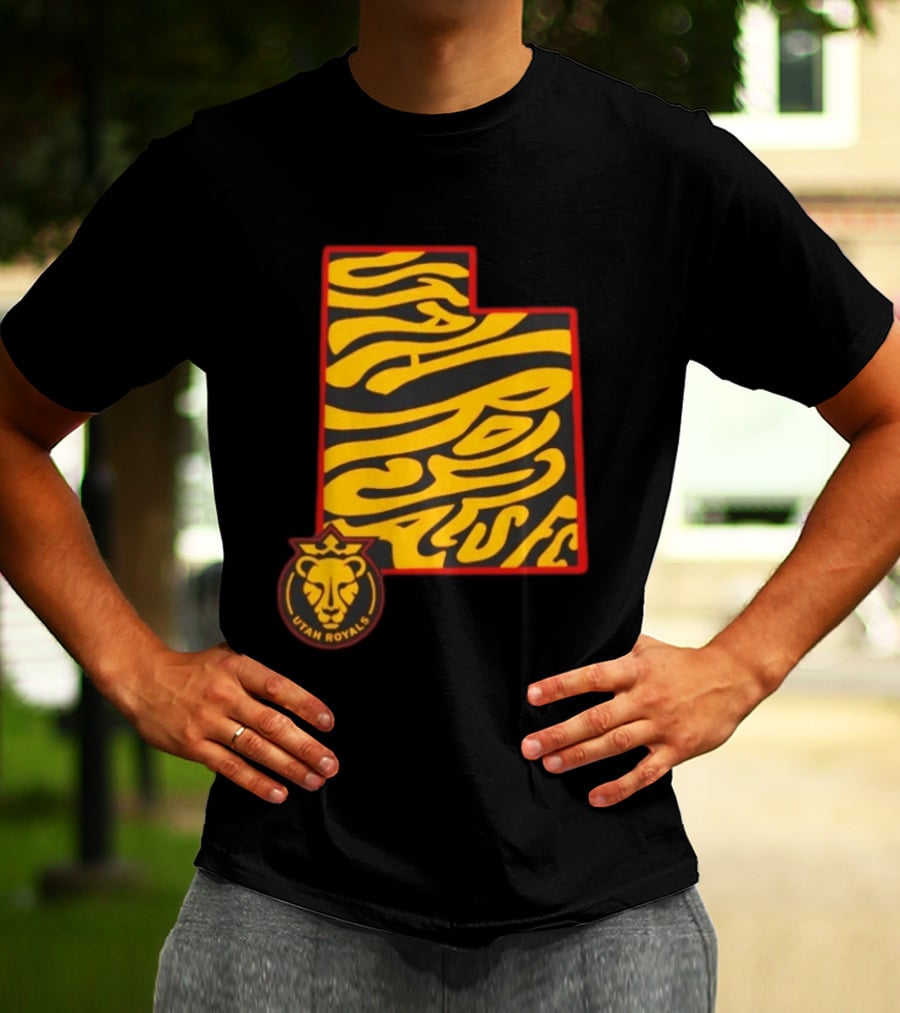 Utah Royals FC Groovy State Lion T-Shirt