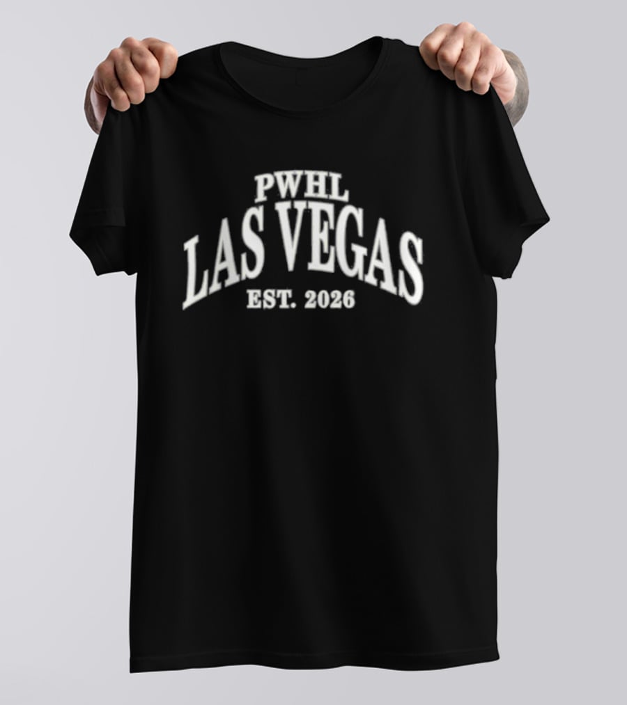 PWHL Las Vegas EST 2023 Sportiqe Biltmore T-Shirt