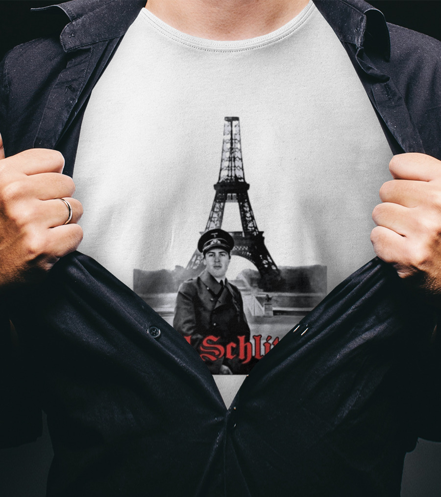 Adolf Hitler X Eiffel Tower Heil Schlittler T-Shirt