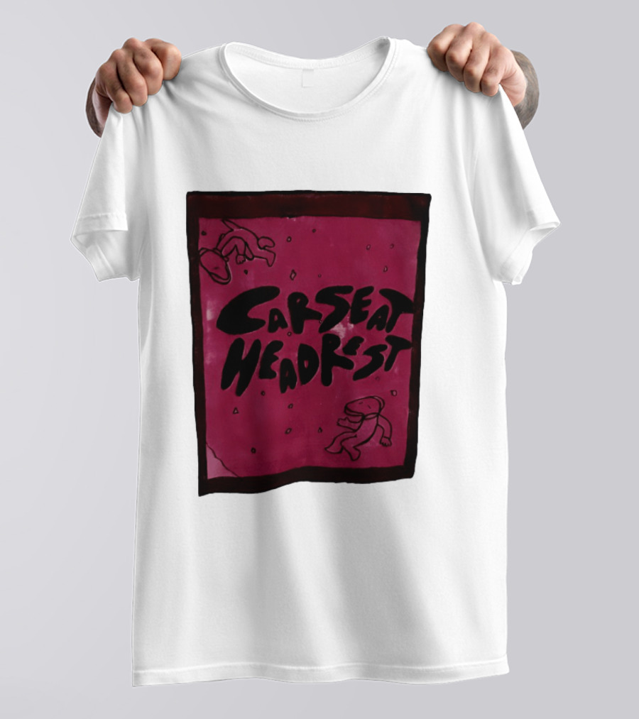Car Seat Headrest Pink Alien T-Shirt