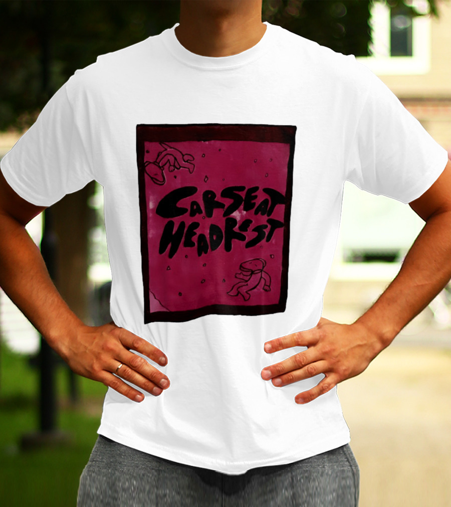 Car Seat Headrest Pink Alien T-Shirt
