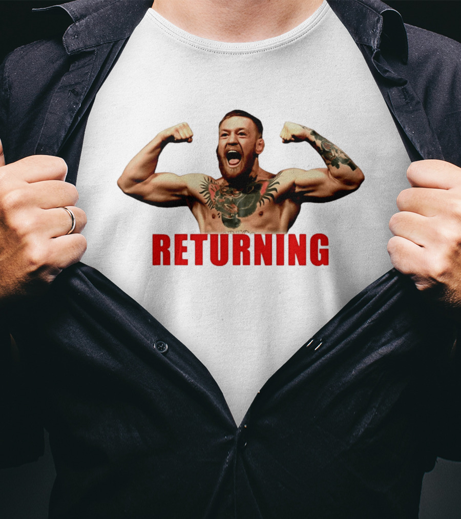 Returning Conor McGregor 2026 UFC Champion T-Shirt