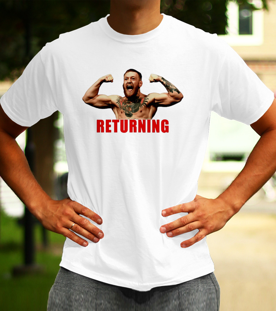 Returning Conor McGregor 2026 UFC Champion T-Shirt