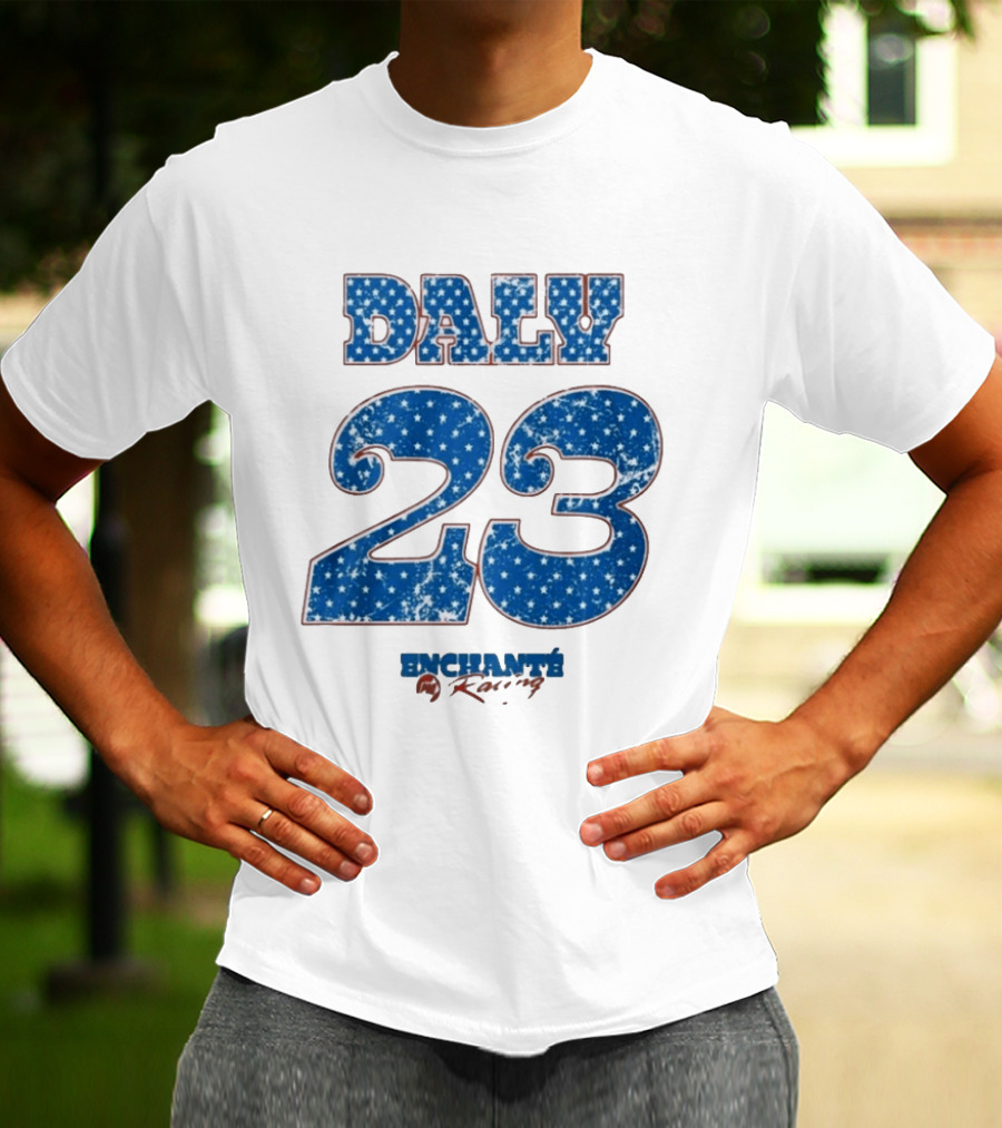 DALY 23 Enchante Racing Stars T-Shirt