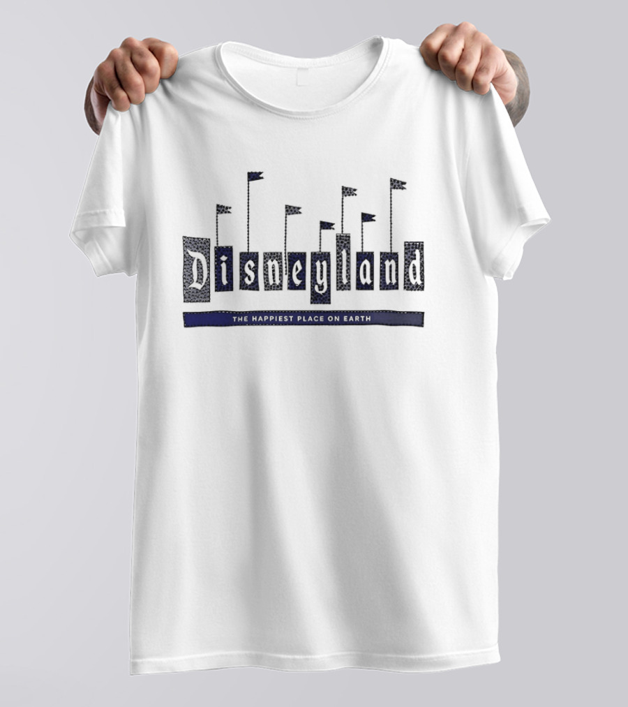 Disneyland 70th Anniversary Finale The Happiest Place On Earth T-Shirt