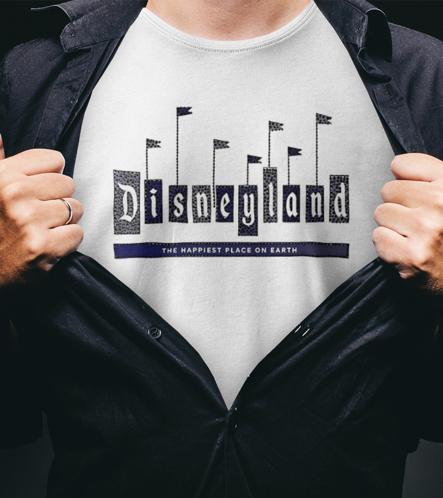 Disneyland 70th Anniversary Finale The Happiest Place On Earth T-Shirt