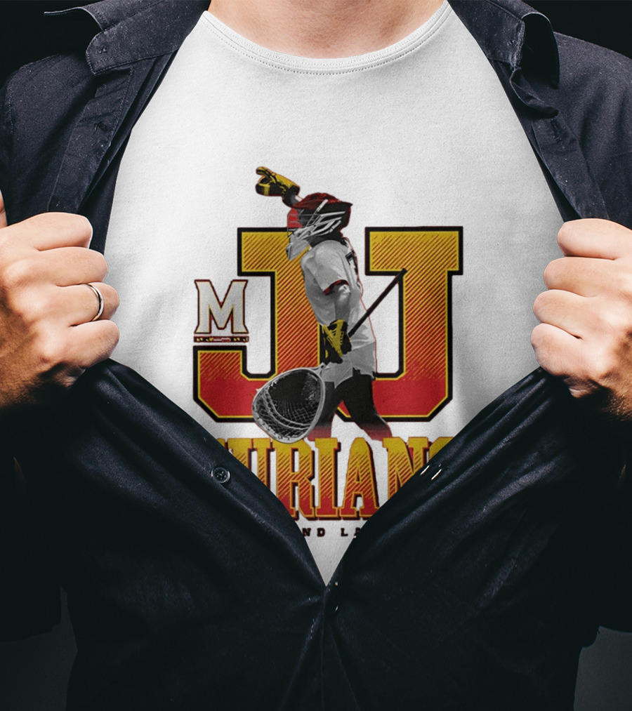 JJ Suriano Maryland Lacrosse M Sports Team T-Shirt