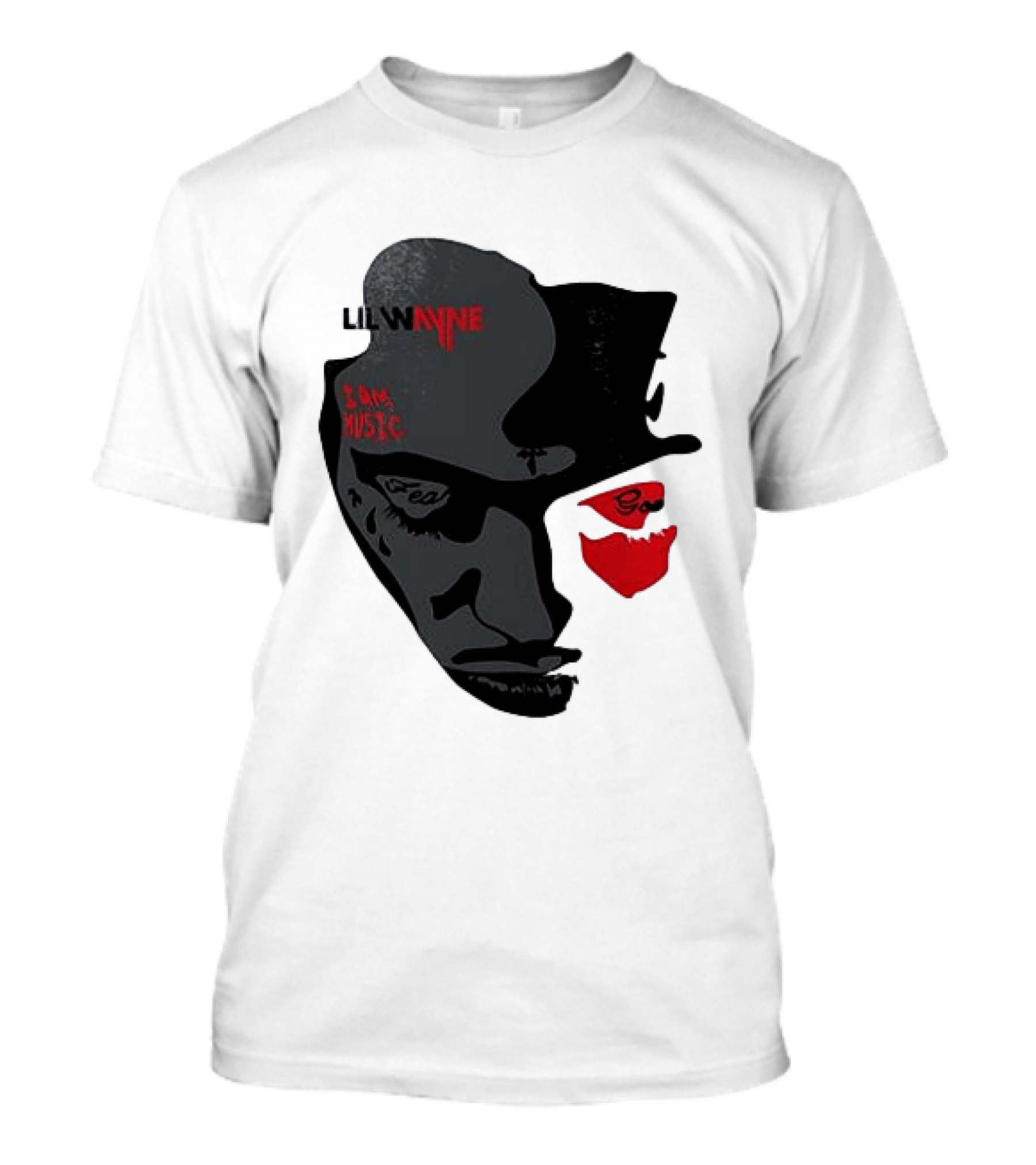 Lil Wayne I Am Music Sorry 4 The Wait Face T-Shirt