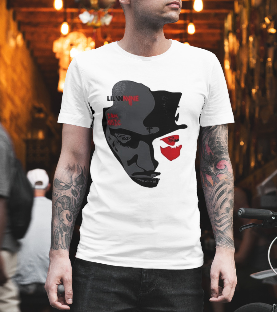Lil Wayne I Am Music Sorry 4 The Wait Face T-Shirt