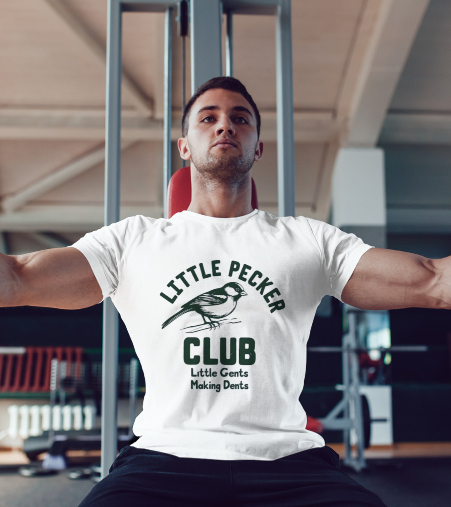 Little Pecker Club Little Gents Making Dents Bird T-Shirt