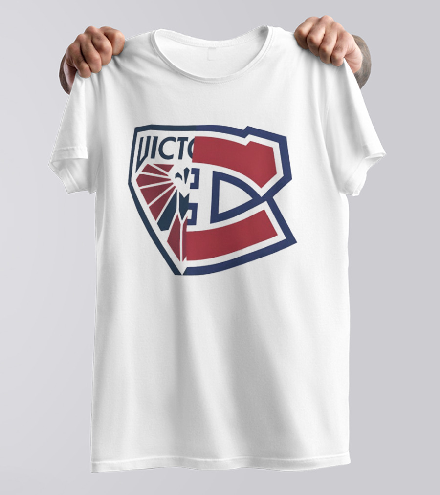 Montreal Victoire Montreal Canadiens NHL Mashup T-Shirt