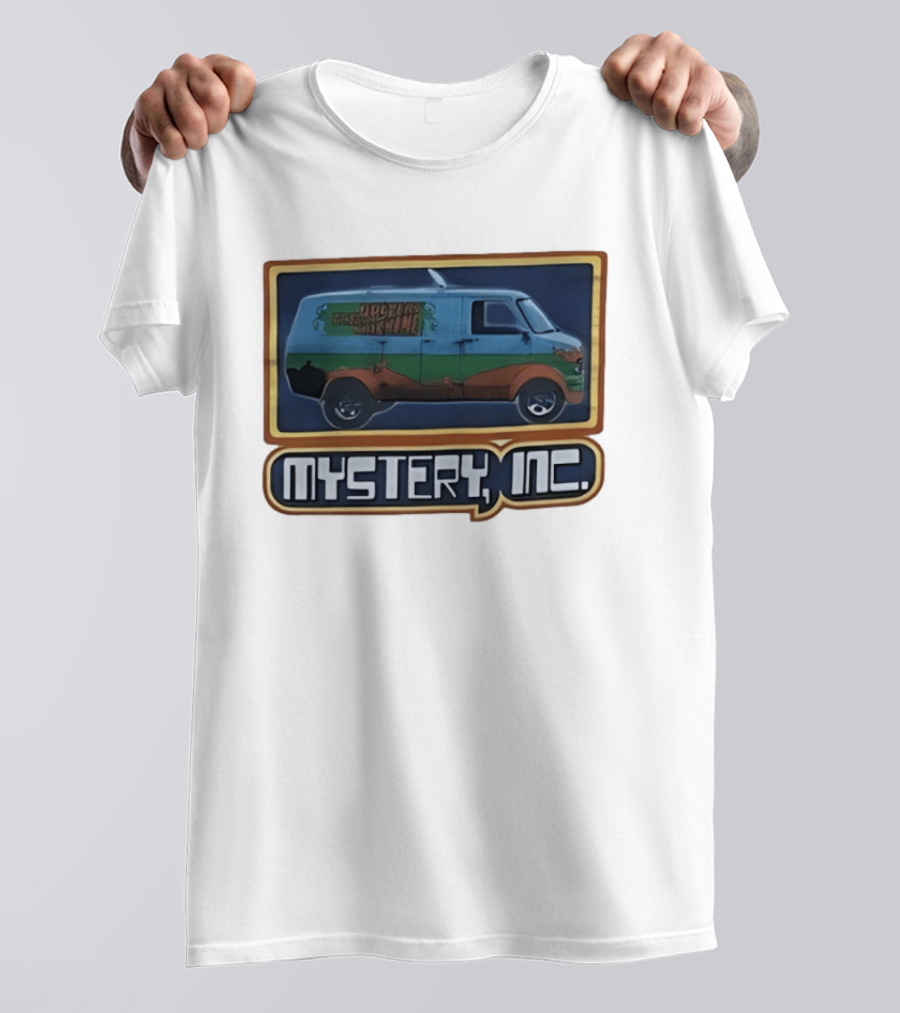 Mystery Inc Scooby Doo Mystery Machine Van T-Shirt