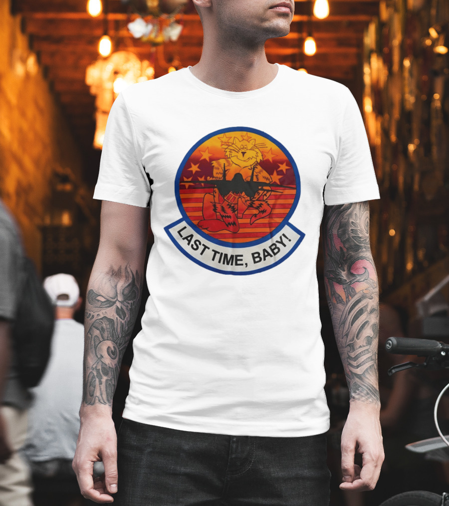 Tiger Last Time Baby Sunset Stars T-Shirt