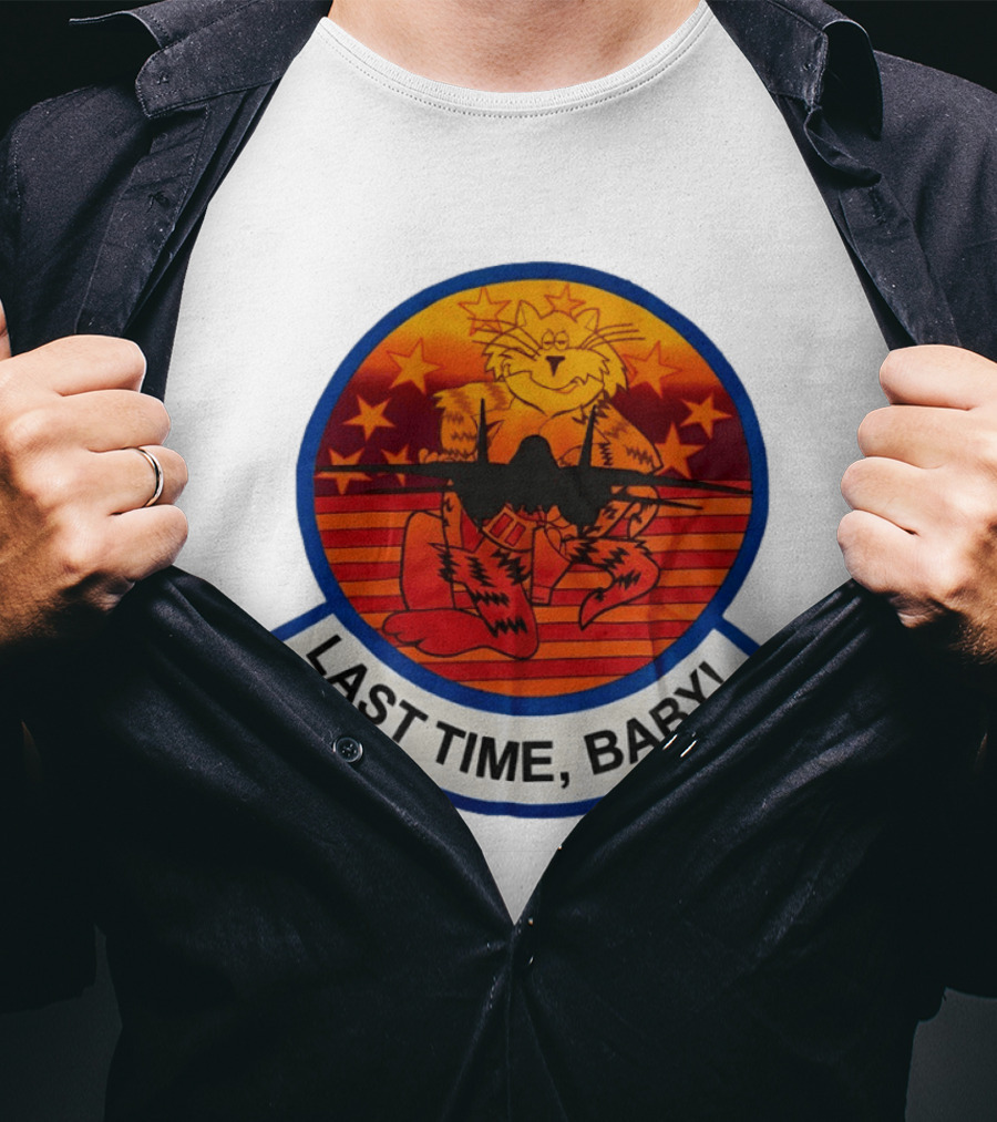 Tiger Last Time Baby Sunset Stars T-Shirt