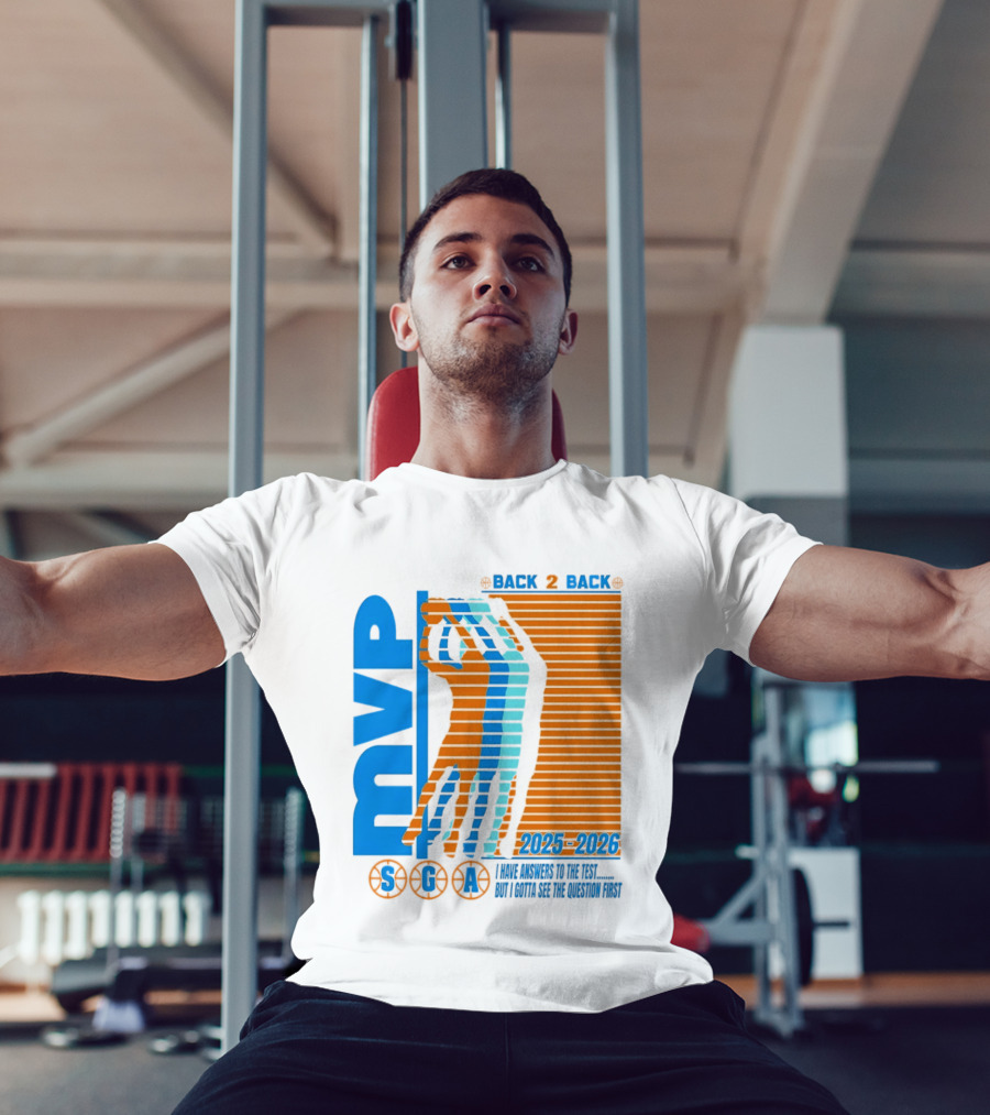 MVP Back 2 Back 2025 2026 SGA T-Shirt
