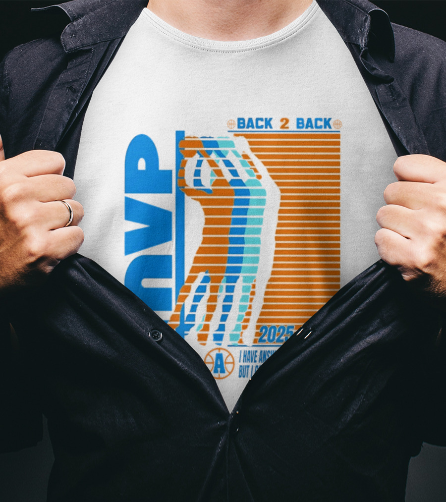 MVP Back 2 Back 2025 2026 SGA T-Shirt