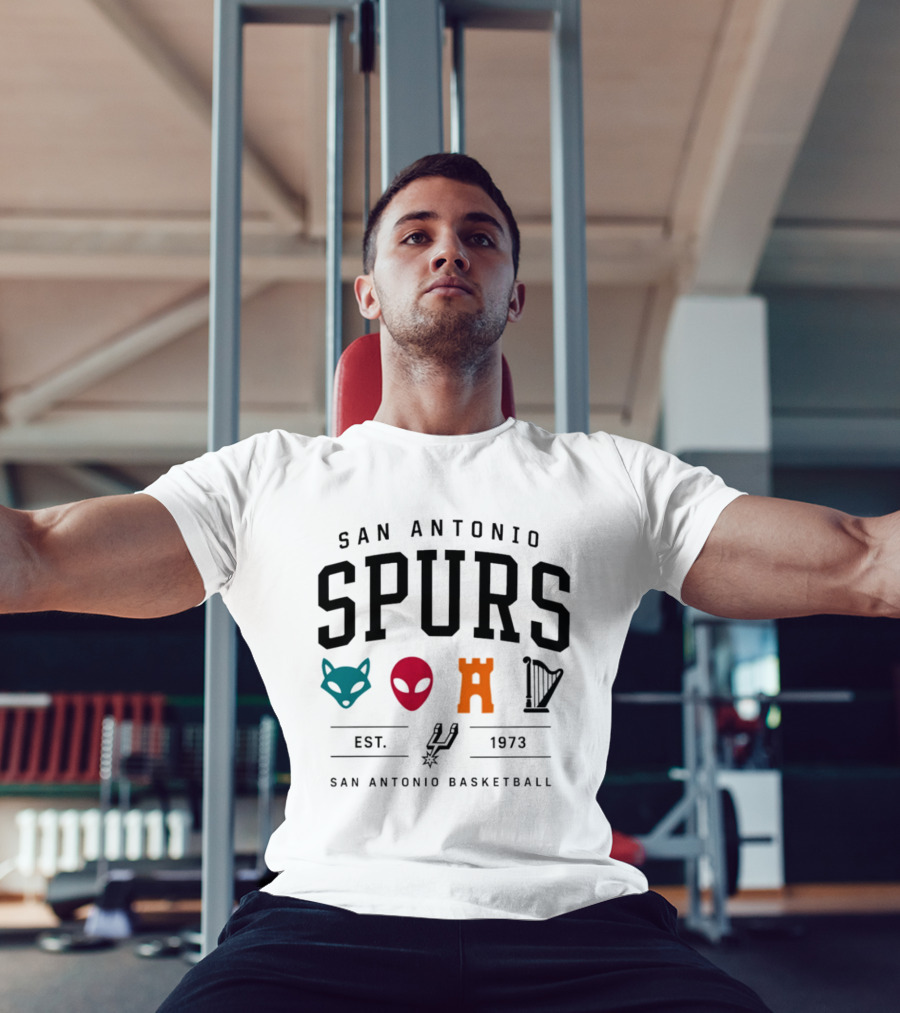 San Antonio Spurs Basketball Wembanyama Wemby Est 1973 T-Shirt