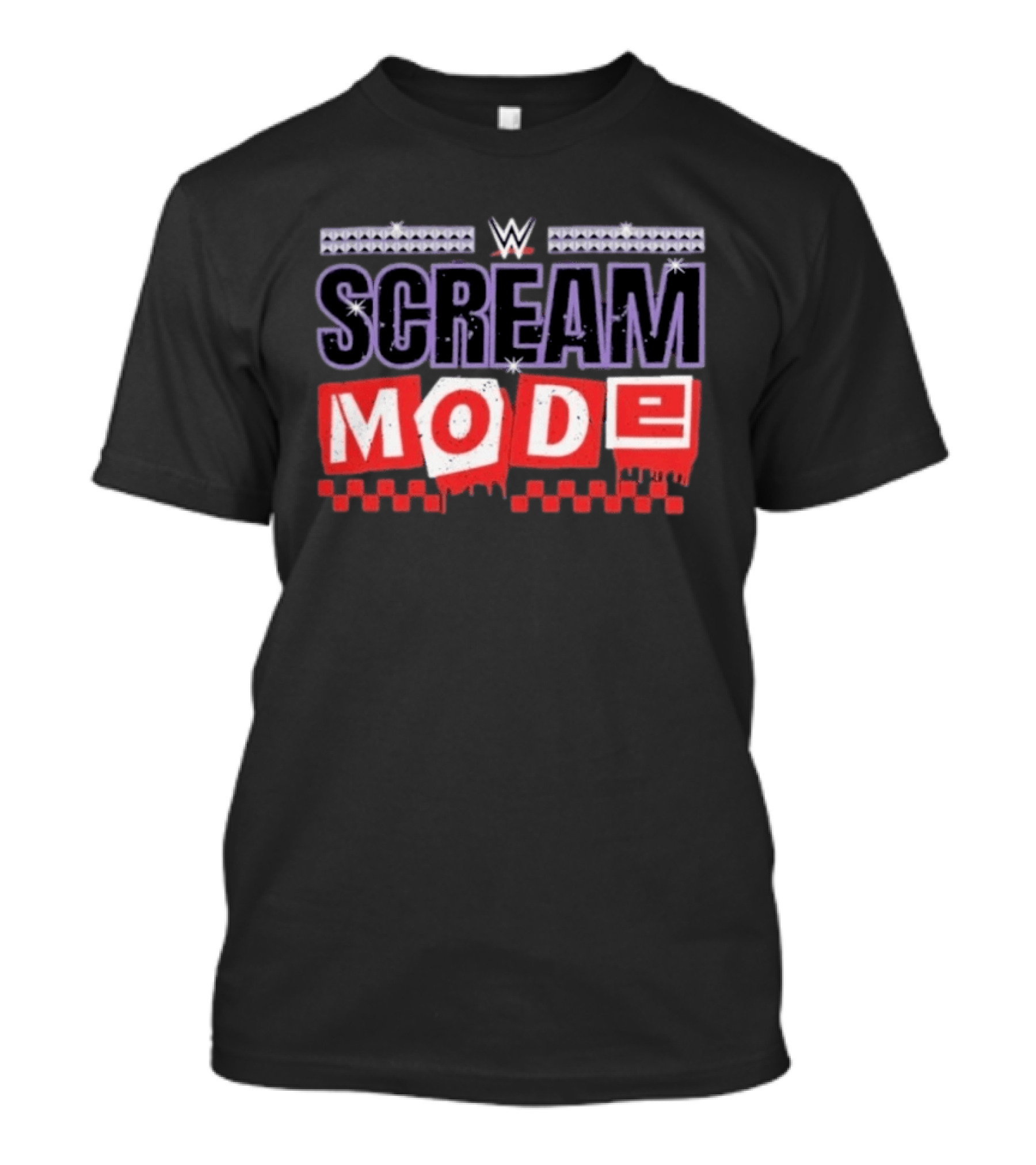 WWE Scream Mode Paige Brie Bella T-Shirt