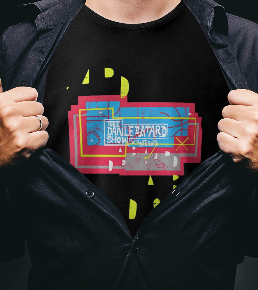 The Dan LeBatard Show With Stugotz Retro Sports Collage T-Shirt