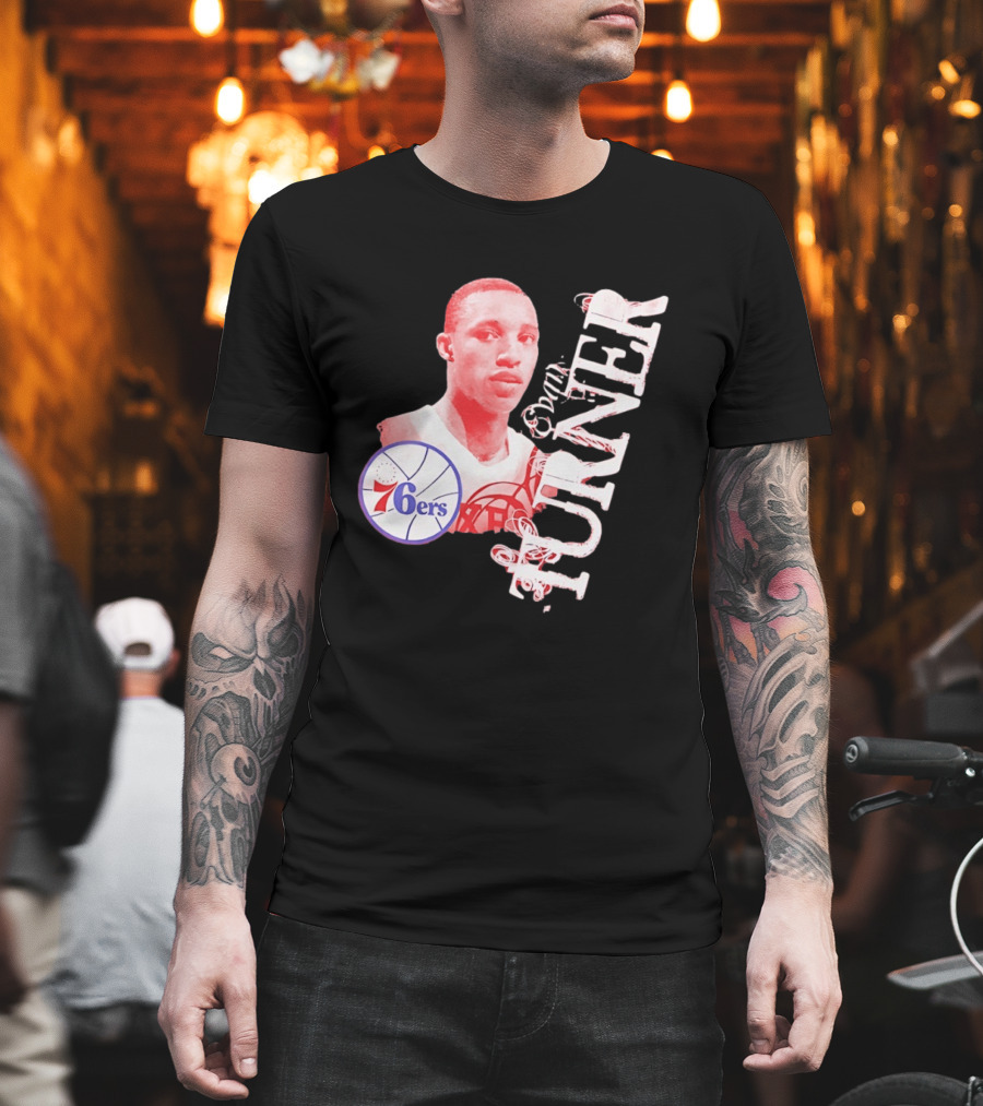Evan Turner Philadelphia 76ers NBA 6ers Team Player T-Shirt