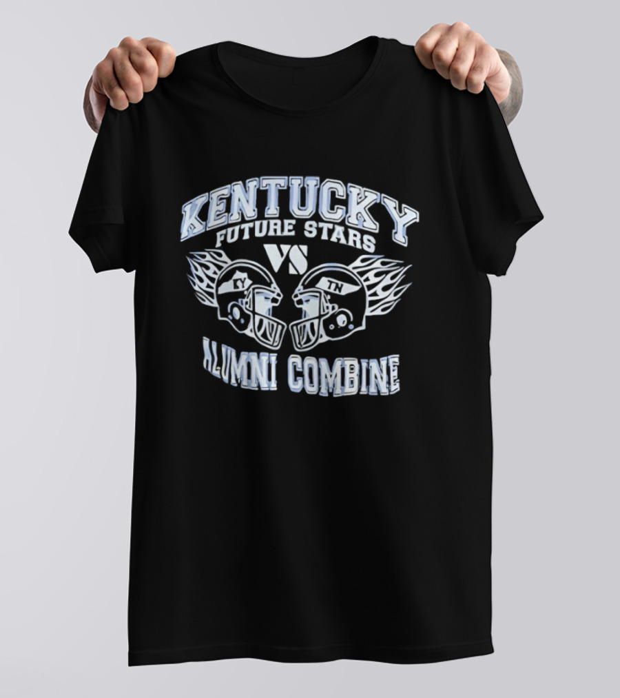 Kentucky Future Stars Alumni Combine VS Tennessee Helmets T-Shirt