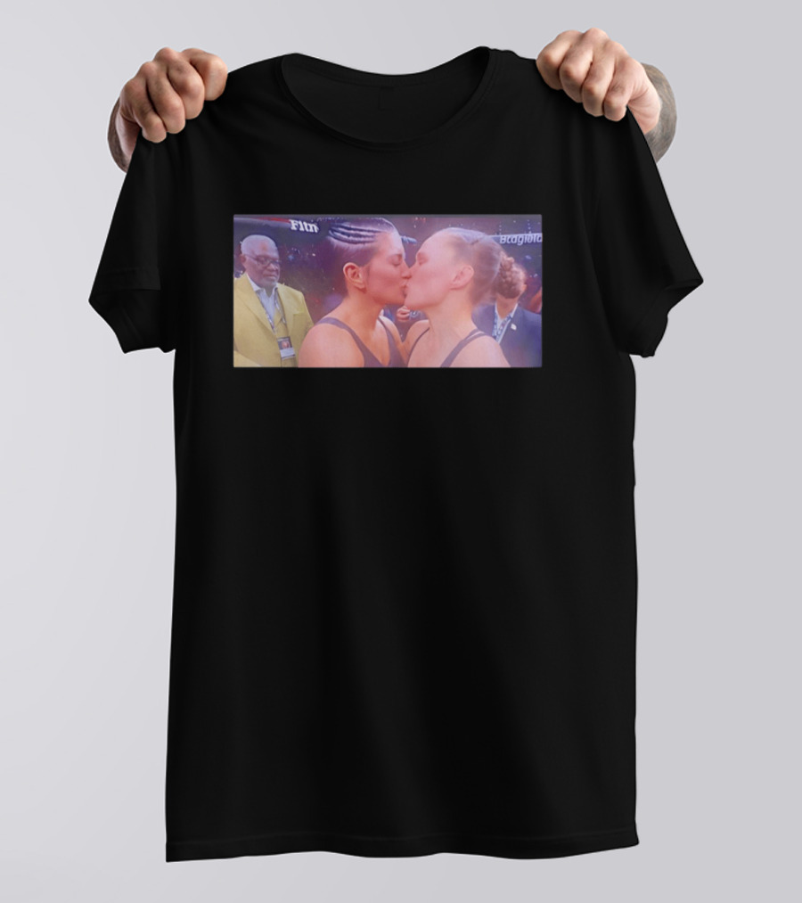 Ronda Rousey Gina Carano Unbelievable Post Fight Moment T-Shirt