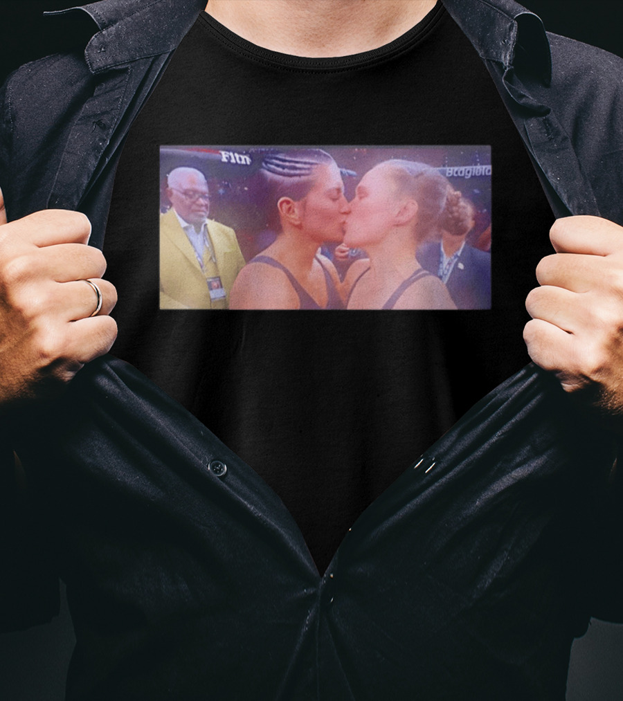 Ronda Rousey Gina Carano Unbelievable Post Fight Moment T-Shirt