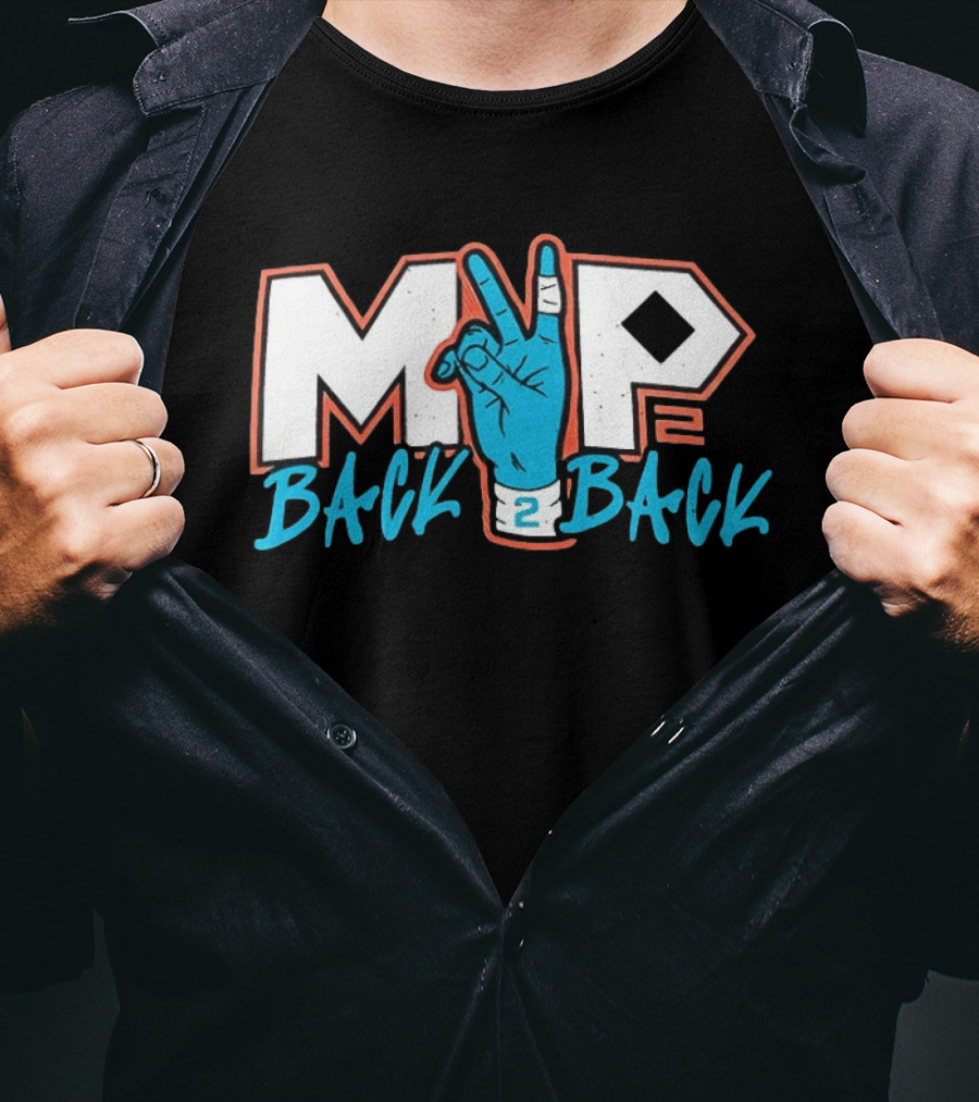 Oklahoma City Thunder MVP Back 2 Back 2026 T-Shirt