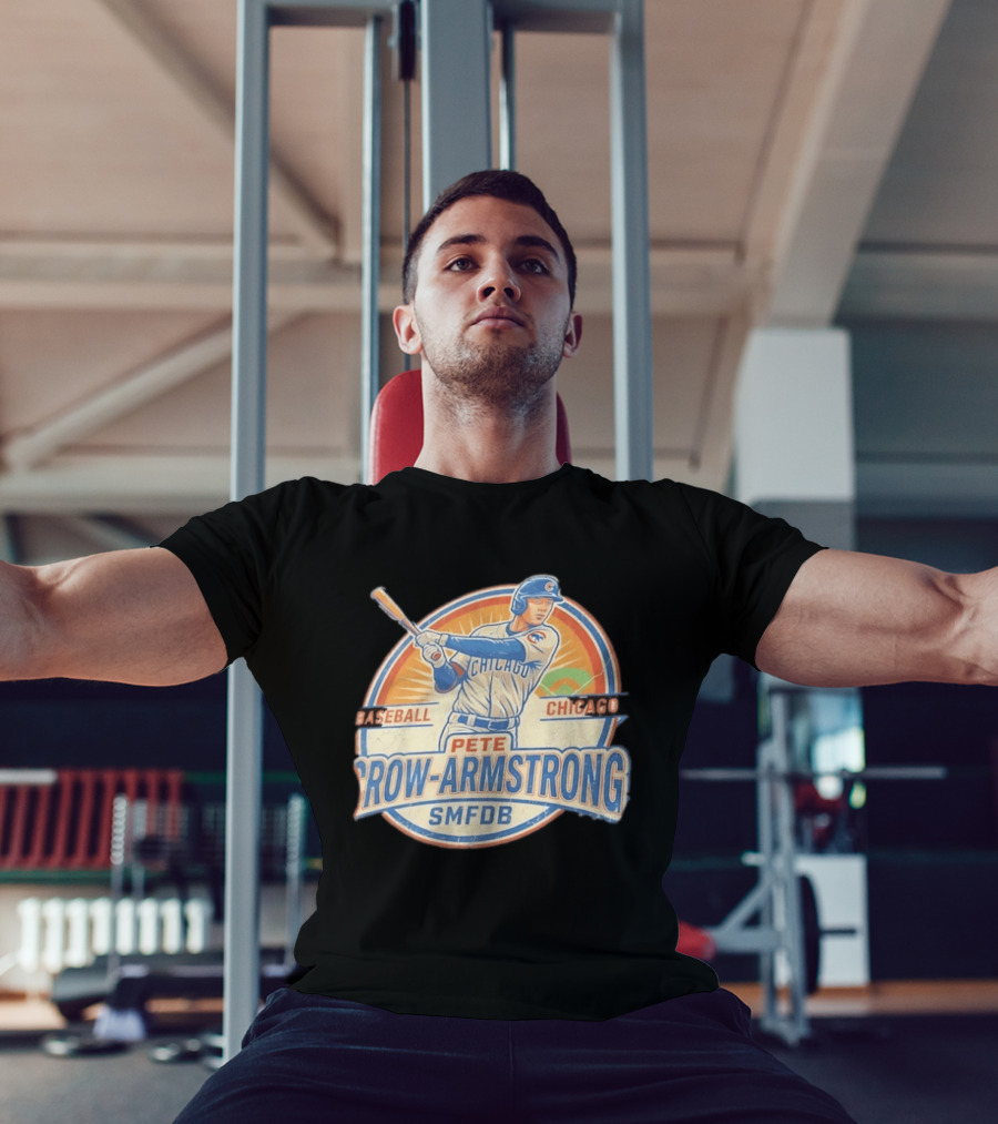 Pete Crow Armstrong Baseball Chicago Cubs SMFDB T-Shirt
