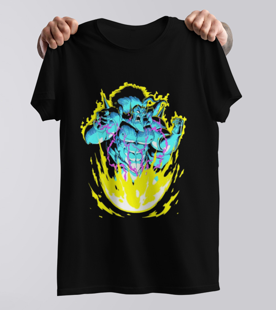 Starbarians Killgar Killgarian Rage Burst With Electric Energy T-Shirt