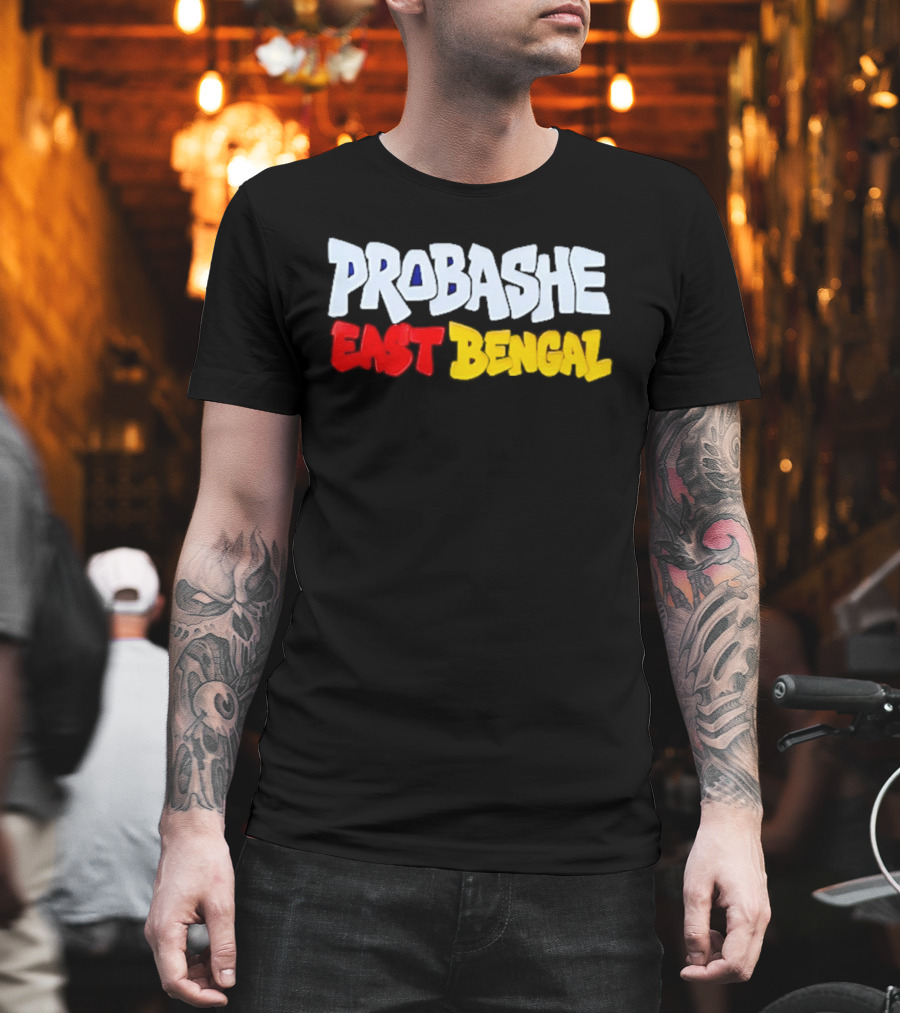 Probashe East Bengal Football Club Supporter T-Shirt
