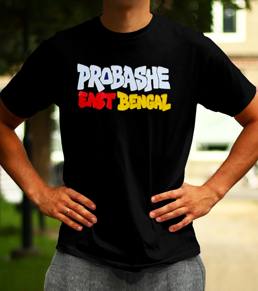 Probashe East Bengal Football Club Supporter T-Shirt