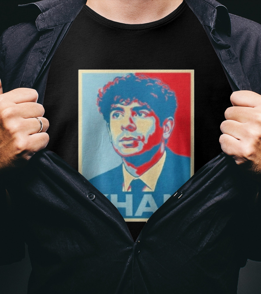 Tony Khan Hope Style Portrait KHAN T-Shirt