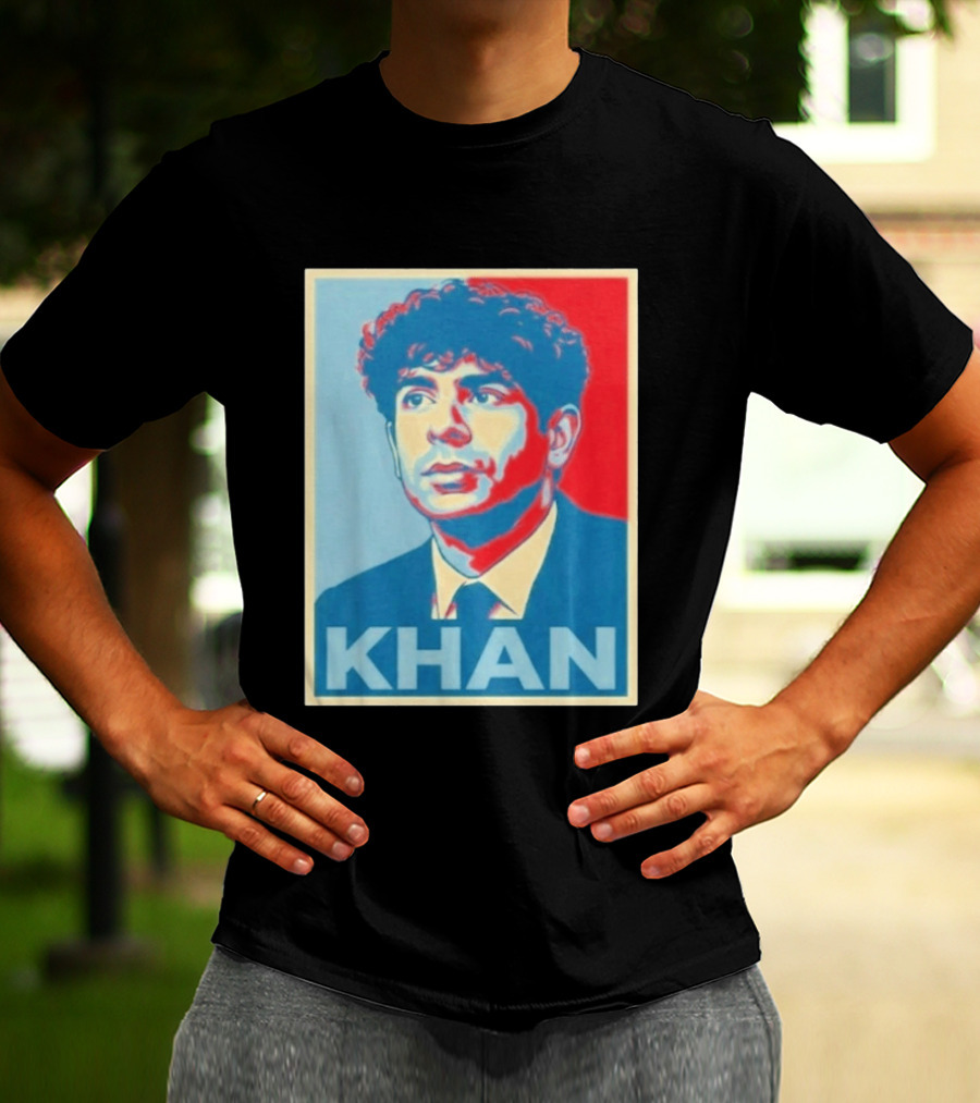 Tony Khan Hope Style Portrait KHAN T-Shirt