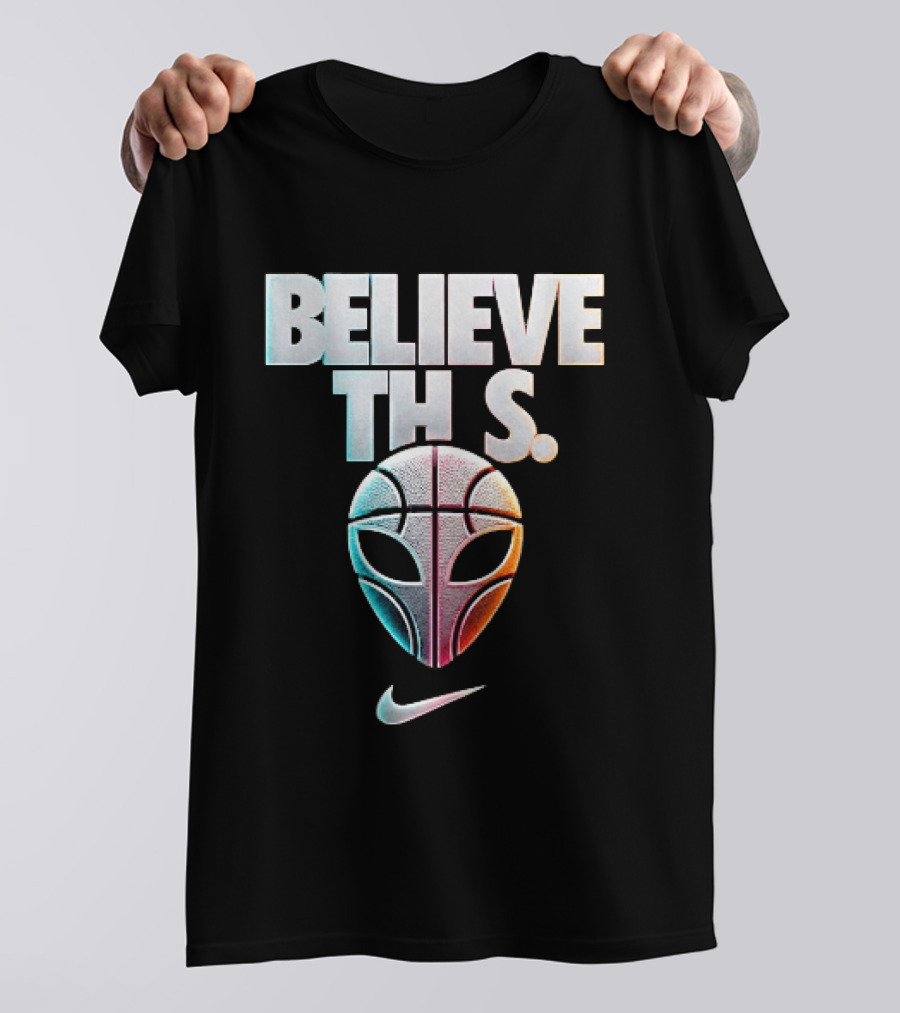 Victor Wembanyama San Antonio Spurs Believe This Alien Basketball Nike T-Shirt
