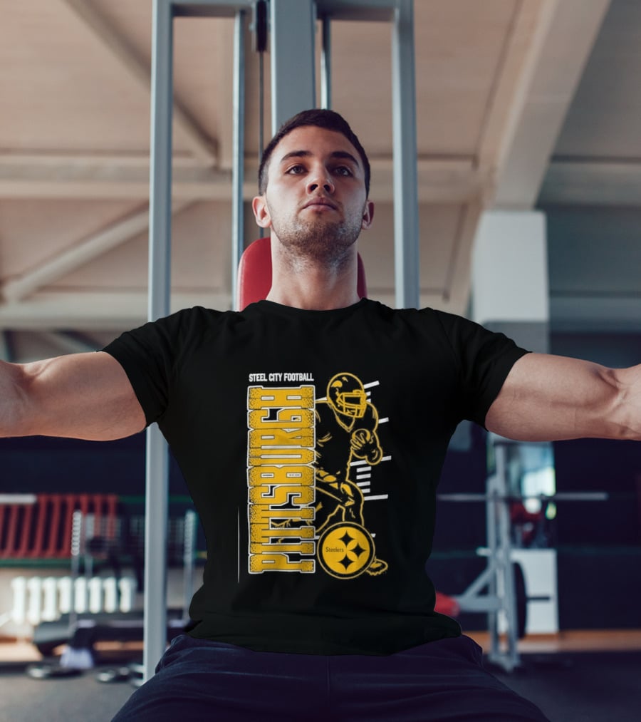 Steel City Football Pittsburgh Steelers Train T-Shirt