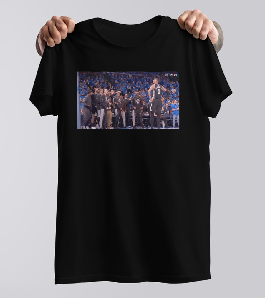 Victor Wembanyama Spurs 2026 WCF Game 1 NBA Playoffs Highlights T-Shirt