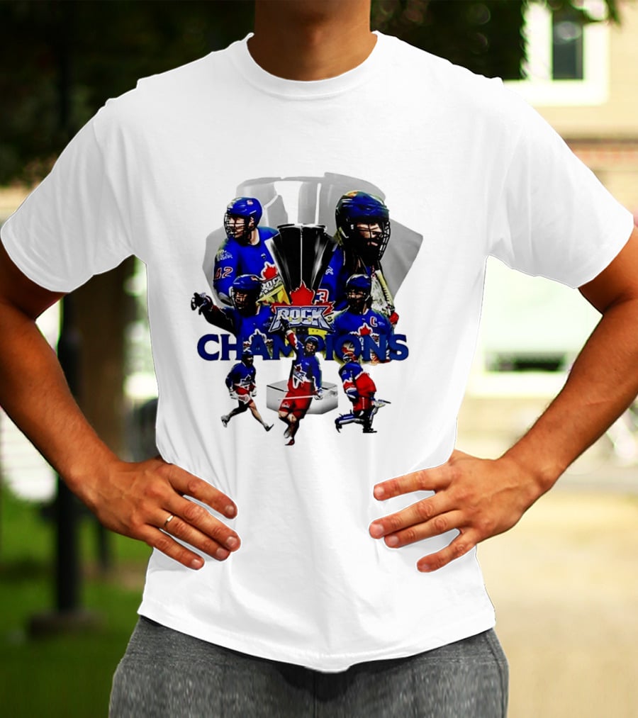 Toronto Rock Lacrosse Champions 2026 National League Victory T-Shirt