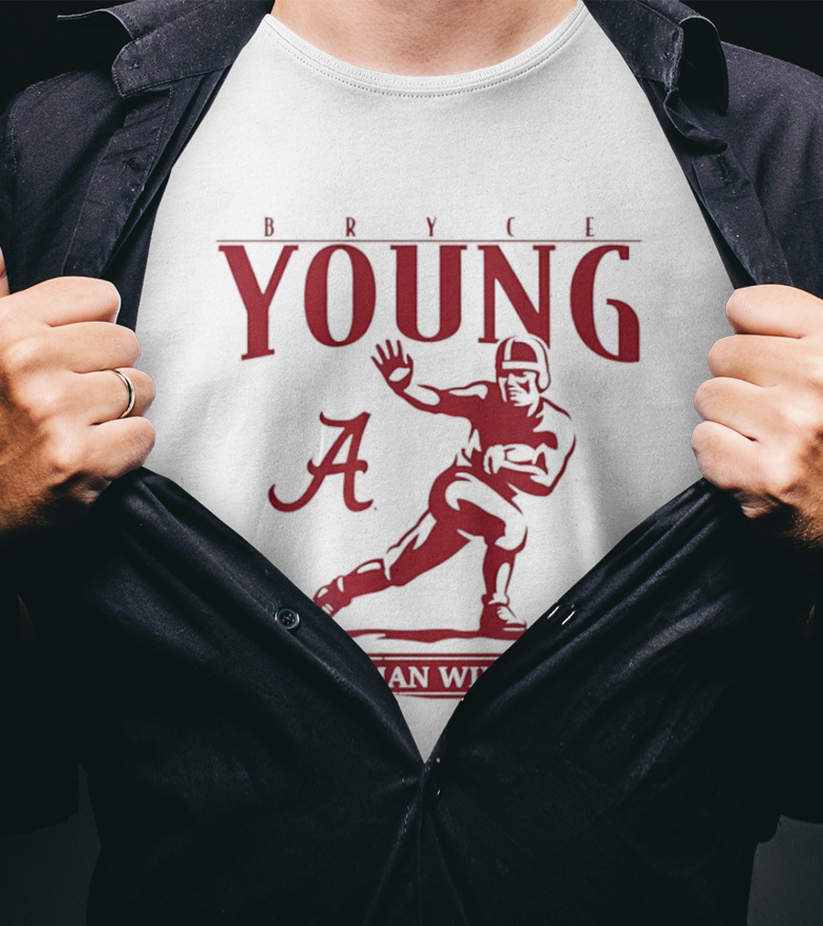 Bryce Young Alabama Crimson Tide A Heisman Winner T-Shirt