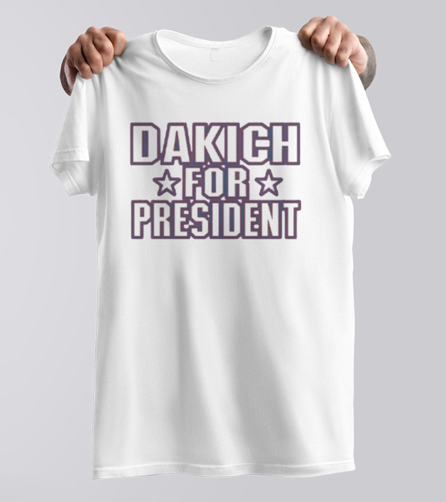 Dakich For President Stars T-Shirt