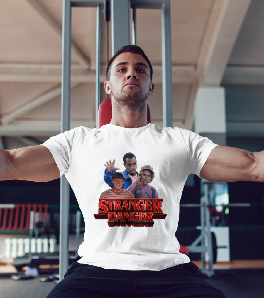 Stranger Danger Stranger Things Jeffrey Epstein Diddy T-Shirt