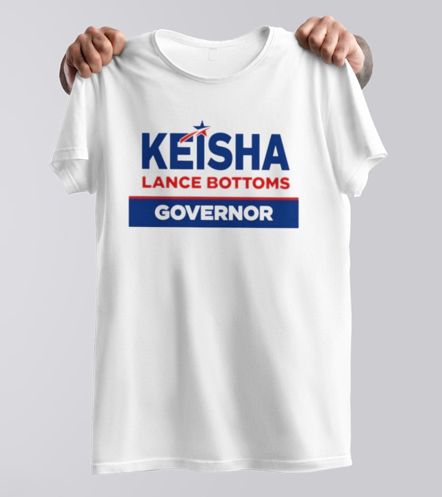 Keisha Lance Bottoms Governor Political Campaign Election Star T-Shirt