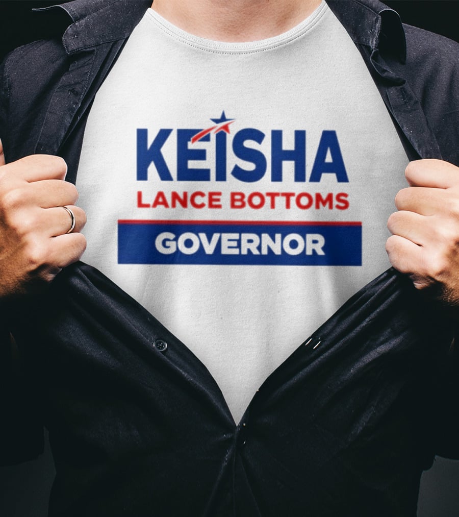 Keisha Lance Bottoms Governor Political Campaign Election Star T-Shirt